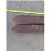 Image 8 : (Maui) Forklift Forks, Approx. 47" Long  (Bent)