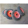 Image 1 : (Maui) Qty 4 Bobcat Tires 5.70-12 NHS For Skidsteer