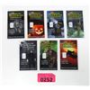 Image 1 : Set of 7 x .999 Silver 2021 Halloween Bars