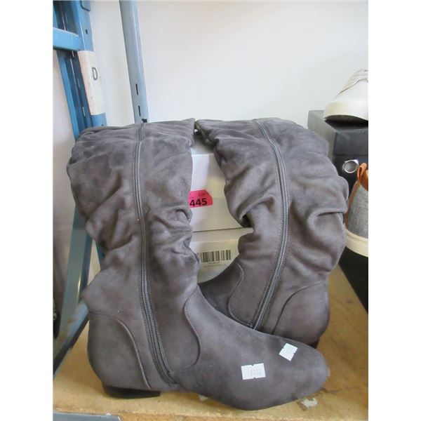 2 New Pairs of Women's Grey Boots