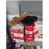 Image 1 : 4 Pairs of Hard Sole Slippers - Assorted Sizes