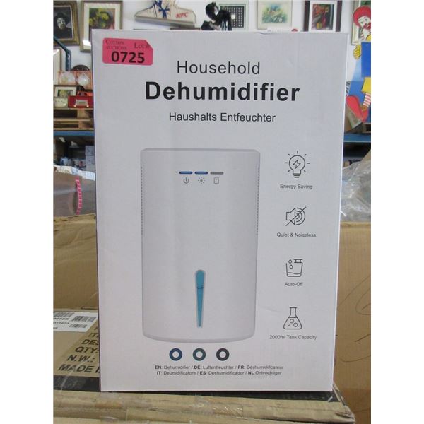 New Household Dehumidifier - 2000 ml Tank