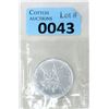 Image 1 : 1 Oz .9999 Silver 1990 Canadian Maple Leaf Coin
