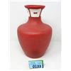 Image 1 : Mid Century Red Urban Wares Ceramic Vase