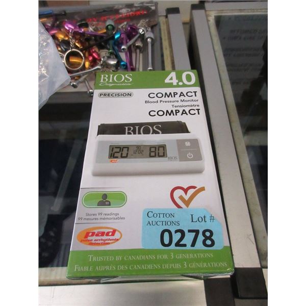 New Bios 4.0 Digital Blood Pressure Monitor New Bios 4.0 Digital Blood Pressure Monitor
