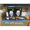 Image 1 : 12 New 2-in-1 LED Mosquito Killer Bulbs