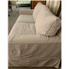 Image 8 : Light Taupe Sofa w/ Washable Slipcover & Zippered Cushion Covers 76" L, 30"D x 36"H