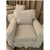 Image 8 : Qty 3 Armchairs w/ Washable Slipcovers 37" W x 31 1/2 " D x 30 1/2" H (one missing cushions)