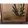 Image 8 : Qty 2 Very Large Botanical Art Prints, Gold Leaf Frame 41 3/8" W x 1 1/2" D x 75 1/8" H