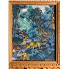 Image 8 : Qty 2 Painted Artwork, Signed by the Artists, Carved Wooden Frames 12 5/8" W x  14 5/8" H