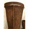 Image 8 : Qty 2 Woven Baskets 39" Tall & 22" Tall (some damage towards top - see pictures)