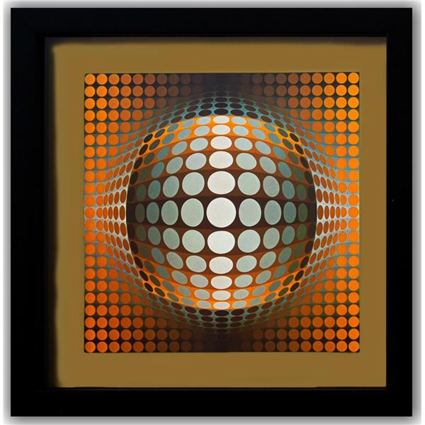 Victor Vasarely- Heliogravure Print "Vega - Zett - 2"