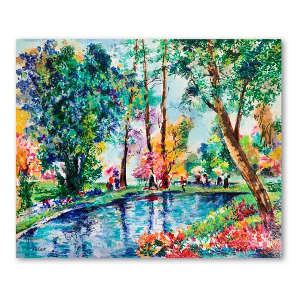 Dimitri Polak (1922-2008), "Picnic in Provence" Hand Signed Limited Edition Serigraph on Paper with 