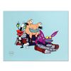 Image 1 : Nickelodeon, "Aaahh!!! Real Monsters" Limited Edition Sericel with Letter of Authenticity.