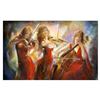 Image 1 : Lena Sotskova, "Concert" Hand Signed, Artist Embellished Limited Edition Giclee on Canvas with COA.