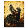 Image 1 : Trevor Mezak, "Kalani" Original Acrylic Painting on Gallery Wrapped Canvas, Hand Signed with Letter 
