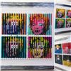 Image 1 : E.M. Zax- One-of-a-kind 3D polymorph mixed media on paper "Hommage to Warhol"