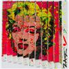 Image 2 : E.M. Zax- One-of-a-kind 3D polymorph mixed media on paper "Warhol & Channel"