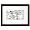 Image 1 : Bizarro, "Stubborn Pets" is a Framed Original Pen & Ink Drawing by Dan Piraro, Hand Signed with Lett