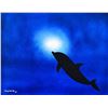 Image 2 : Wyland- Original Painting on Canvas "Dolphin"