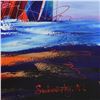 Image 2 : Natalia Sinkovsky, Original Acrylic Painting on Canvas, Hand Signed with Letter Authenticity.