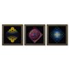 Image 1 : Victor Vasarely (1908-1997), "Okta - Pos de la série Structures Universelles De L'Octogone (Triptych