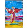 Image 2 : Peter Max- Original Mixed Media "Ascending Angel"