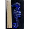 Image 2 : Blue Glass Seahorse Suncatcher