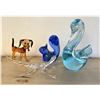 Image 1 : Blown Glass Animal Collectibles