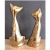 Image 3 : Pair of Brass Cats
