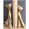 Image 4 : Pair of Brass Cats