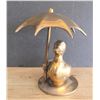 Image 1 : Brass Duck with Umbrella