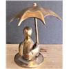 Image 3 : Brass Duck with Umbrella
