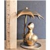 Image 4 : Brass Duck with Umbrella