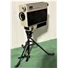 Image 1 : Kodak Hawkeye Instamatic Model B Super 8 Movie Camera on Tripod