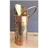 Image 3 : Brass and Copper Matchstick Holder, Fireplace Decor