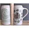 Image 4 : Two 1 Liter German Beer Steins