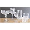 Image 1 : Crystal Glassware Set - 74 Pieces - See Images - As Is