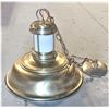 Vintage Industrial Style Brass Tone Ceiling Light