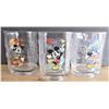 Image 1 : Three Disney McDonalds 2000 Walt Disney World Glasses - All Proceeds to DMSCC