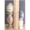 Image 2 : Two Stone Eggs and Stands