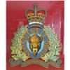 Image 2 : RCMP Framed Glass Piece - 19.5" by 16"