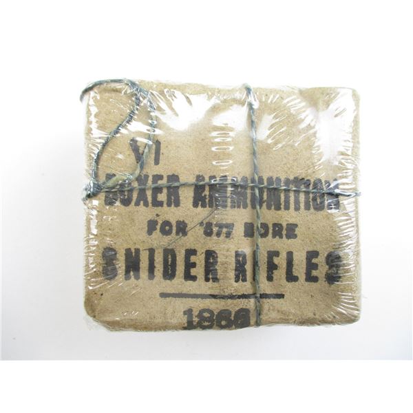 COLLECTIBLE .577 SNIDER AMMO