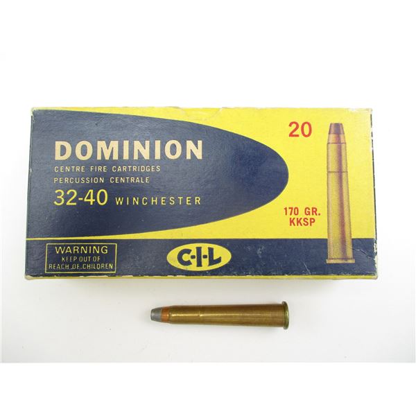 COLLECTIBLE CIL .32-40 WINCHESTER