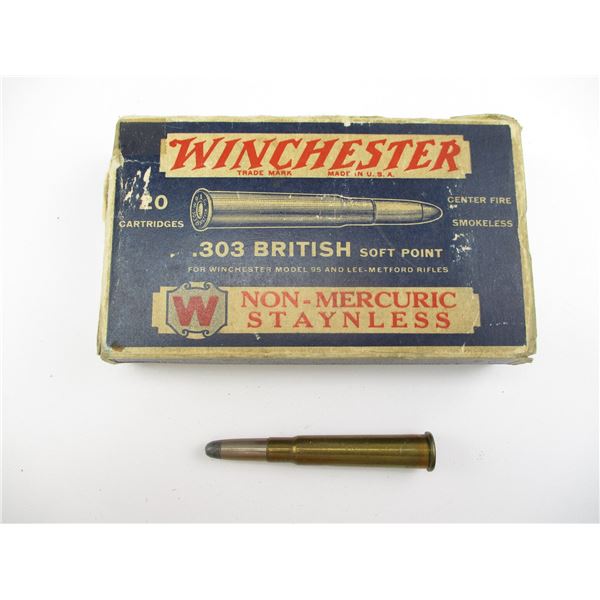 COLLECTIBLE WINCHESTER .303 BRITISH