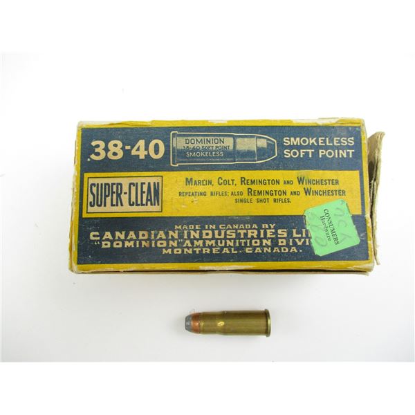 COLLECTIBLE CIL .38-40 C.F.