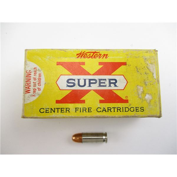 COLLECTIBLE .38 WESTERN SUPER-X