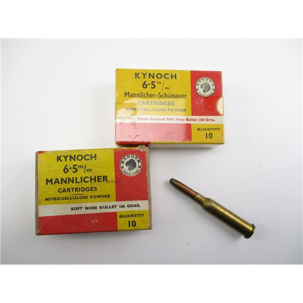 COLLECTIBLE KYNOCH 6.5M/M MANNLICHER