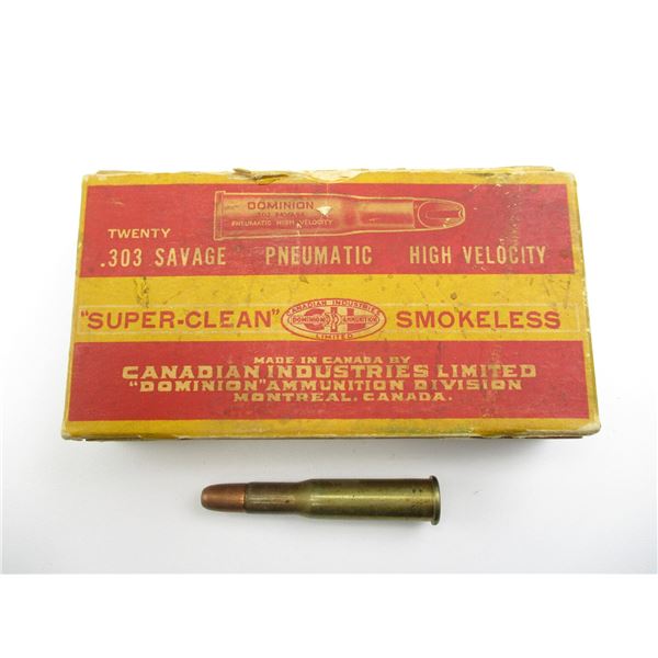 COLLECTIBLE CIL .DOMINION 303 SAVAGE