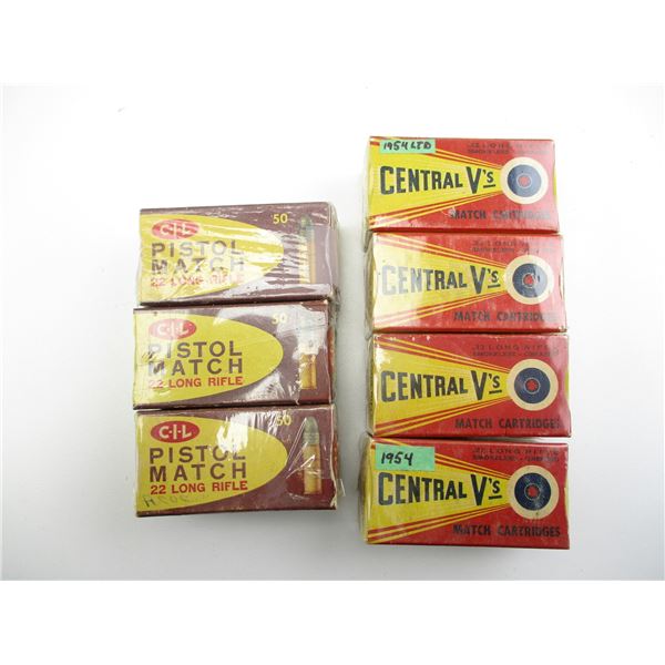 COLLECTIBLE ASSORTED CIL .22 LR AMMO